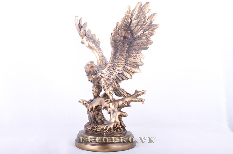 Đại bàng trang trí làm đồ trang trí Decor phòng khách