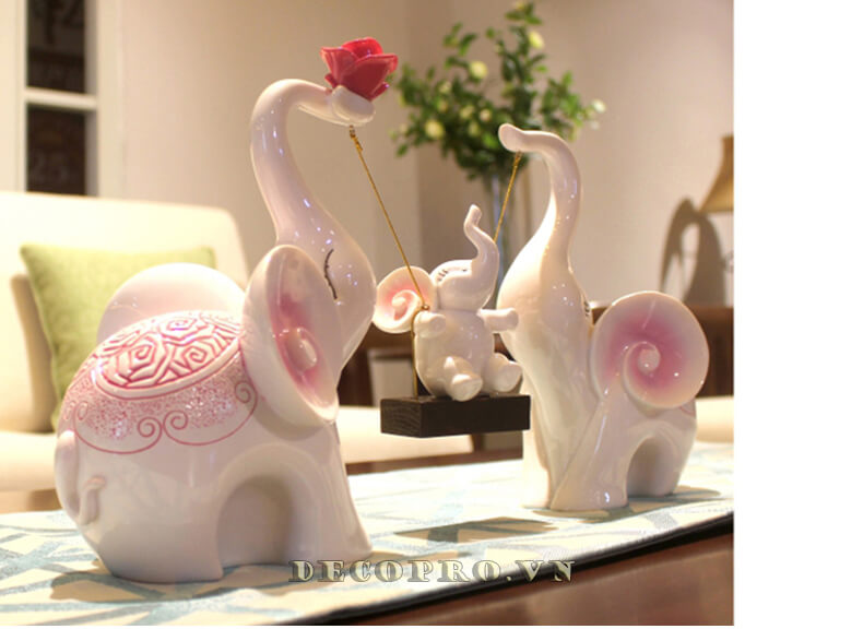 Đồ trang trí kệ tivi, kệ tủ phòng khách, phòng ngủ gia đình