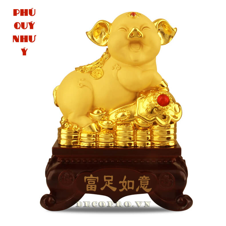 Đồ trang trí nhà mang ý nghĩa "Phú quý như ý"
