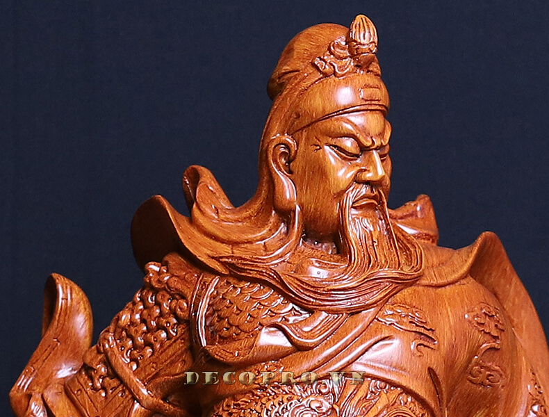 Cận cảnh ngũ quan hài hòa, gương mặt tuấn tú anh hào của vị tướng tài bất khả chiến bại thời Tam Quốc