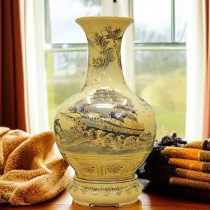 Bình Phú Quý Chu Đậu H45 "Thuận Buồm Xuôi Gió" BG208-A1.5