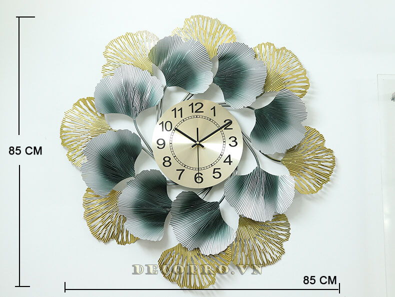 Kích thước đồng hồ decor treo tường đẹp DH127 tại Shop Decopro.vn