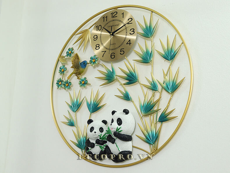 Mặt nghiêng của sản phẩm đồng hồ treo tường DH128