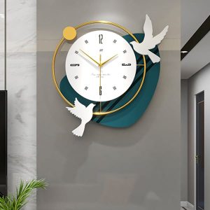 Đồng hồ treo tường decor Cặp Chim An Nhiên DH134