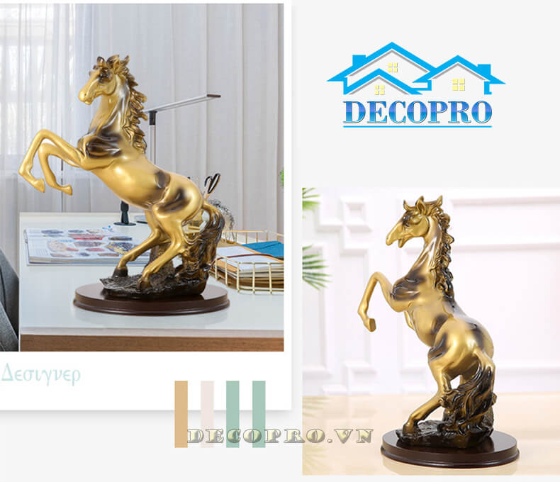 Toàn cảnh tượng decor trang trí tuấn mã tung vó - quà khai trương độc đáo ý nghĩa