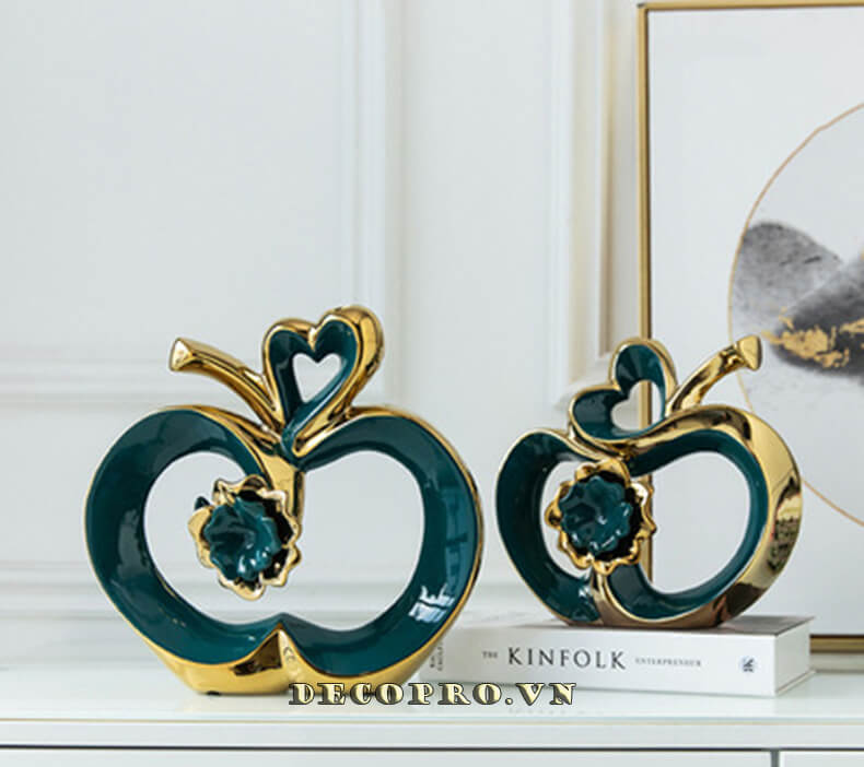 Đồ decor trái táo “thổi làn gió mới” cho không gian phòng ngủ mang phong cách Châu u