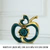 Đồ decor cặp trái táo gốm sứ KS072 - ma-a1