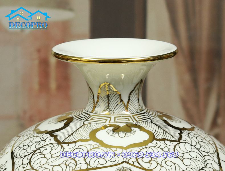Miệng bình loe rộng hút lộc chiêu tài