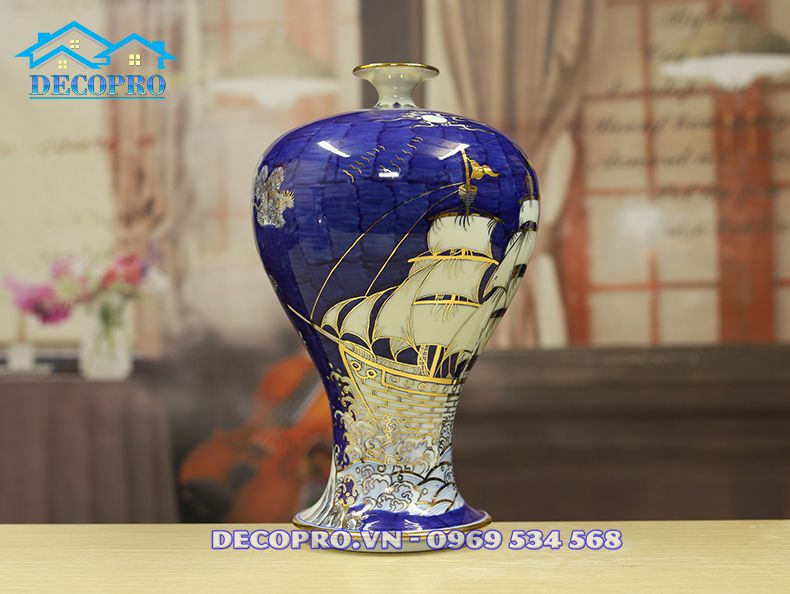 Góc nghiêng mai bình tích lộc cao cấp