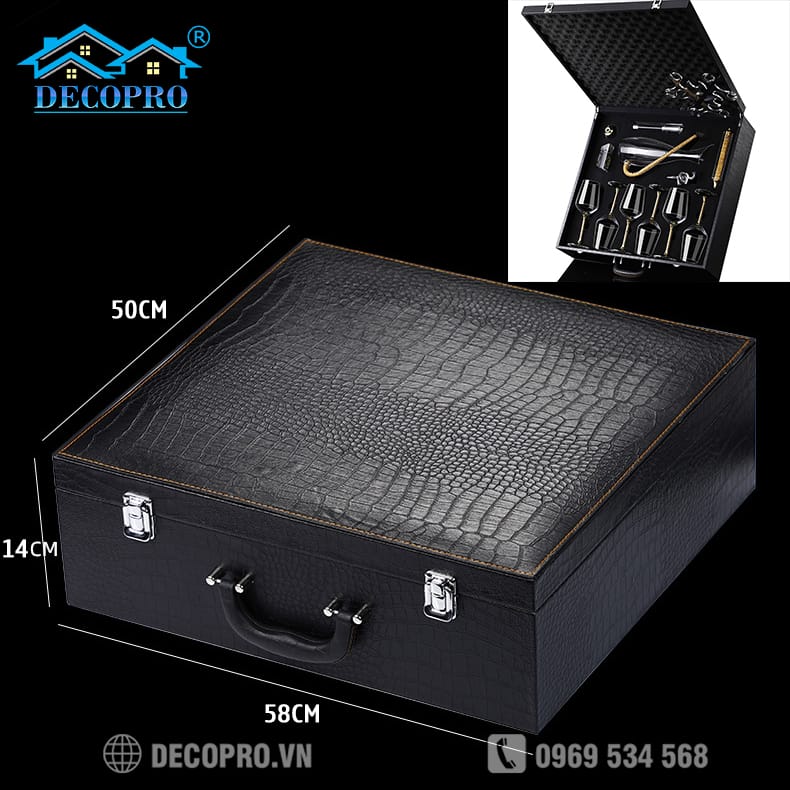 Kích thước Vali da đóng gói full bộ