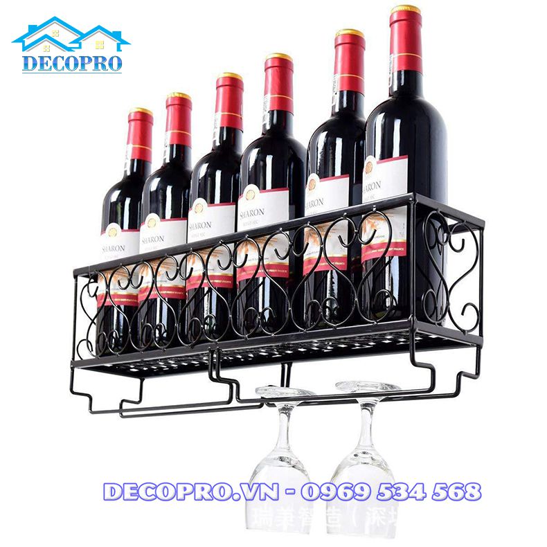 Bộ giá treo ly rượu cao cấp kiến tạo vẻ đẹp sang trọng, đẳng cấp cho gia đình bạn