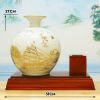 Khay Đựng Bút Bình Tài Lộc In Vàng 24k BG002-X - ma-a1