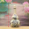 Nậm Rượu Thờ Gốm Chu Đậu Truyền Thống DTK307 - ma-a2