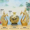Đồ Decor Thiên Nga Hút Lộc Phú Quý KS066-A2 - ma-a2
