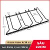 Giá treo Ly rượu vang Inox 304 Sâu 18-22cm GTL030 - ma-5