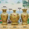 Bình Gốm Chu Đậu vẽ vàng Phúc Lộc Thọ BG247 - ma-4
