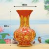 Bình Gốm Vẽ Vàng Mệnh Hoả 