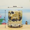 Bát Hương Hoa Sen Vẽ Kỹ Vàng 24k (D14-D22) DT101-B - ma-a2