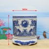 Bát Hương Sứ Hải Dương Men Ngọc Truyền Thống (D14-D22) DTK401 - ma-a2