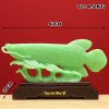 Tượng Cá Rồng Phong Thuỷ Đá Ngọc QT012 - ma-a1