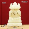 Túi Tiền Tài Lộc Phong Thuỷ Đá Ngọc QT026 - ma-a2