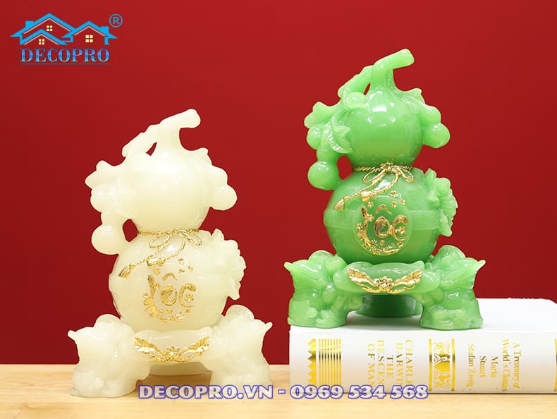 Hồ Lô Phong Thủy Đá Ngọc – Vật Phẩm Chiêu Tài, Mang Lộc và Bình An