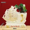 Khay Đựng Bút Đá Ngọc Thuận Buồm Xuôi Gió QTV018 - ma-a2
