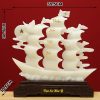 Tượng Thuận Buồm Xuôi Gió Đá Ngọc QT006 - ma-a2