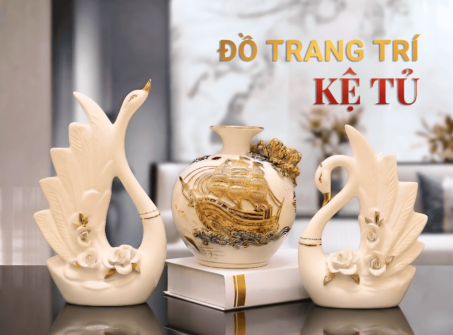 Tượng decor trang trí phòng khách, văn phòng