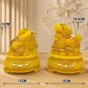 Bộ Đồ Thờ Tài Địa Đá Ngọc Vàng DTD2 - ma-a1
