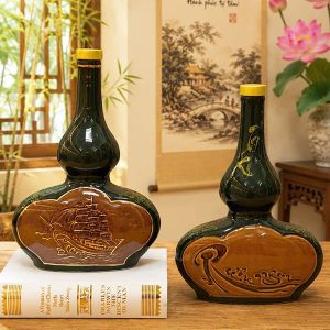Hồ Lô Đựng Rượu Thuận Buồm Xuôi Gió BG411