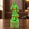 Tượng Hưng Đạo Đại Vương Đá Ngọc Dát Vàng QTV029-A3 - ma-a1